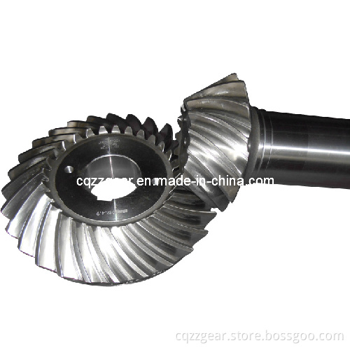 Spiral Bevel Gear and Gear Shaft